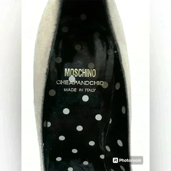 Moschino Cheap and Chic Beige Suede Stiletto/Pump Heels Size 7.5 - Picture 3 of 10